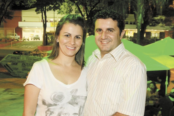 Elizangela e Luis Henrique Romero no Picanha na Tábua 